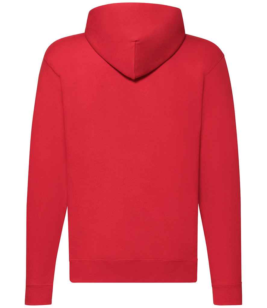Fruit of the Loom Classic Zip Hooded Sweatshirt - Red (SS16)