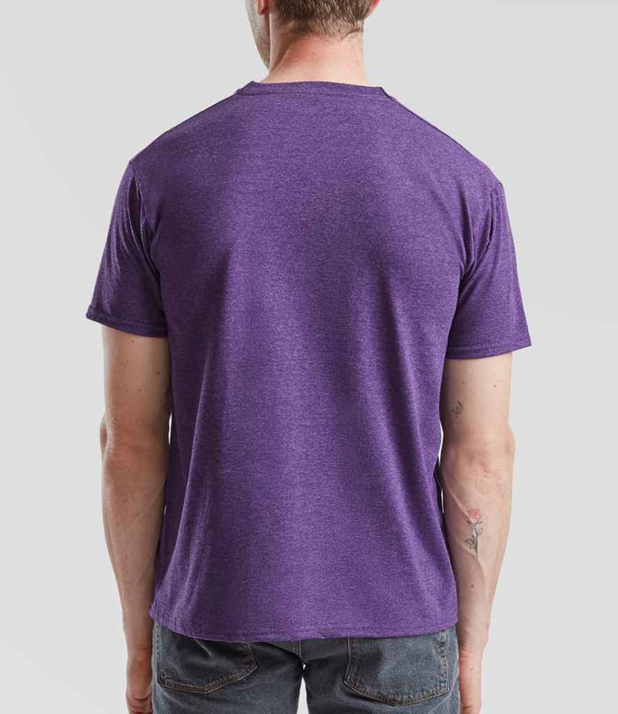 Fruit of the Loom Value T-Shirt - Heather Purple (SS6)