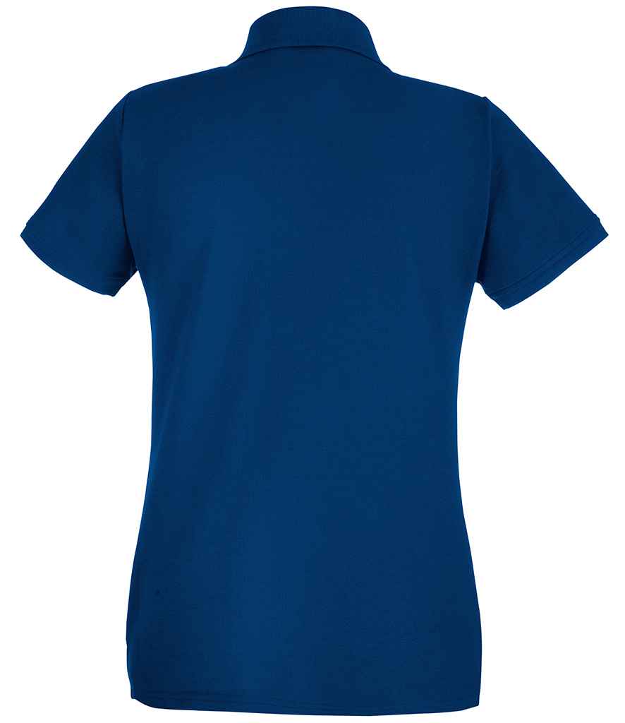 Fruit of the Loom Lady-Fit Premium Cotton Piqué Polo Shirt - Navy (SS89)