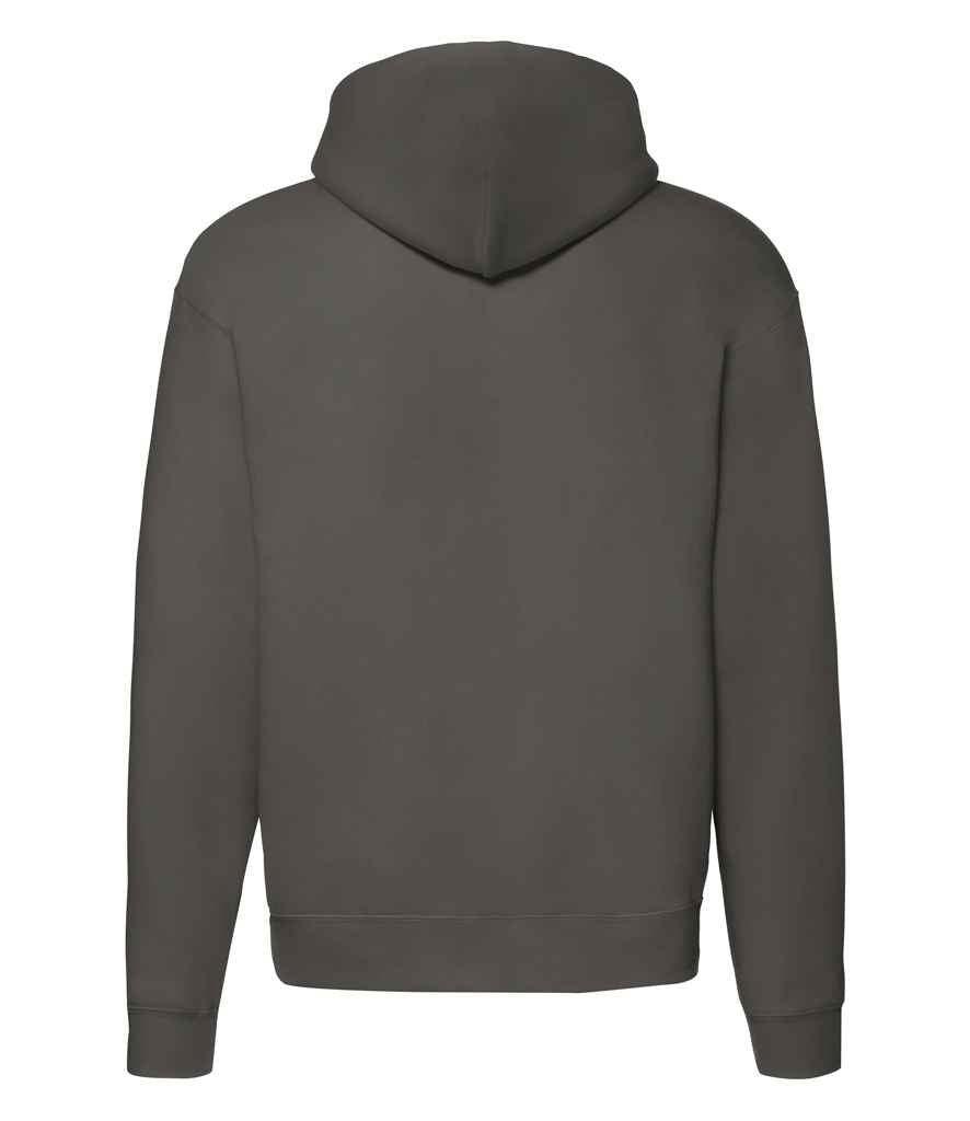 Fruit of the Loom Premium Zip Hooded Sweatshirt - Charcoal (SSE16)