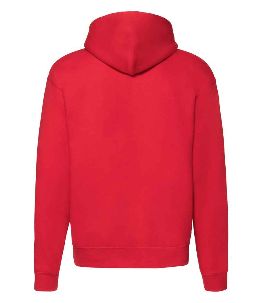 Fruit of the Loom Premium Zip Hooded Sweatshirt - Red (SSE16)
