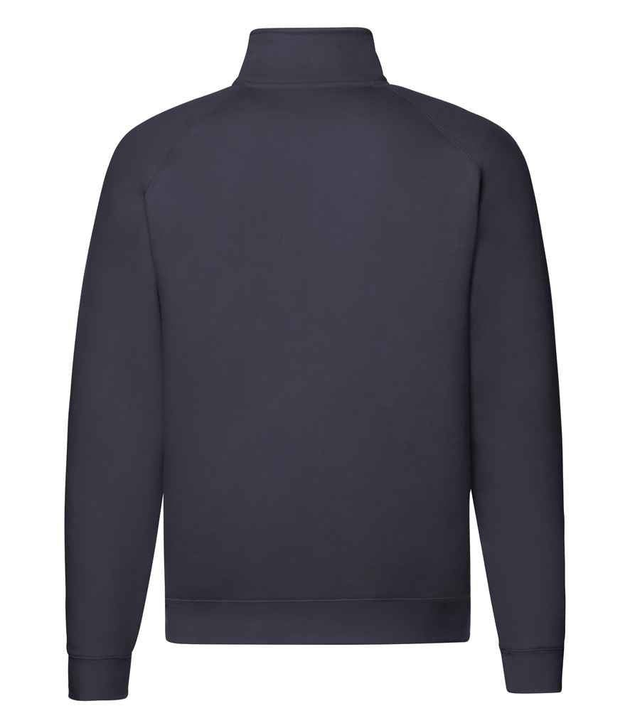Fruit of the Loom Premium Zip Neck Sweatshirt - Deep Navy (SSE17)