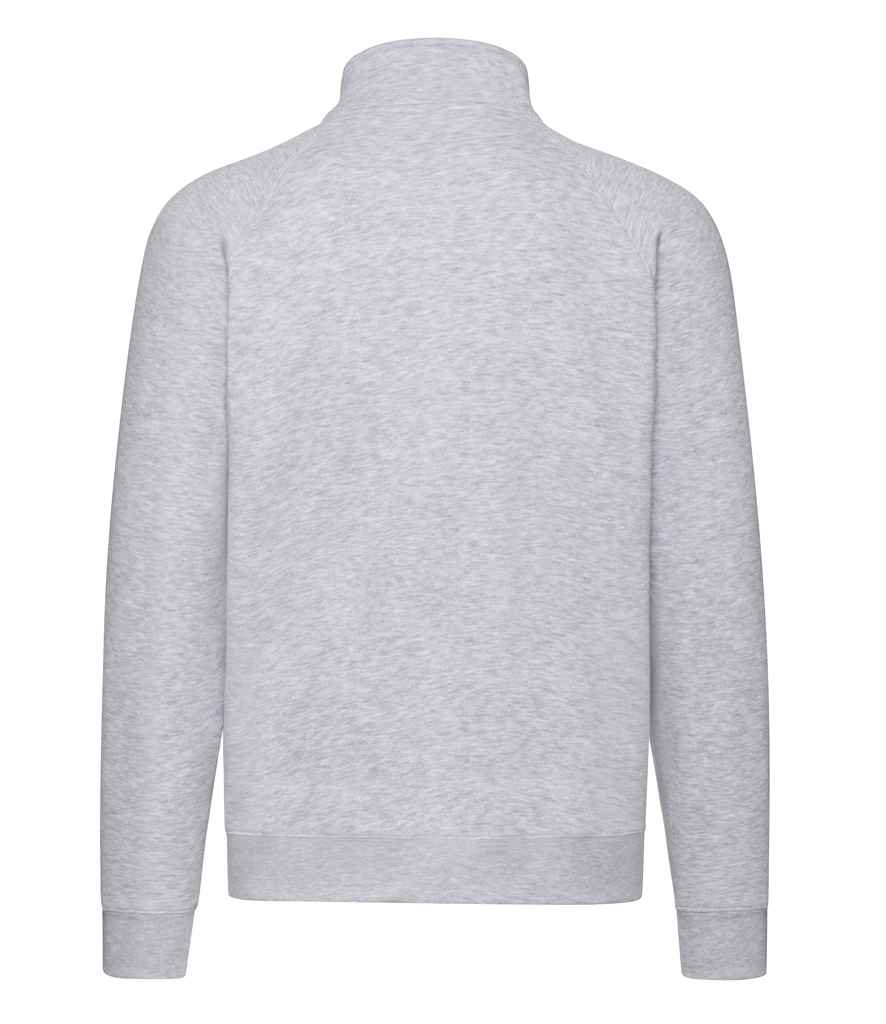 Fruit of the Loom Premium Sweat Jacket - Heather Grey (SSE92)