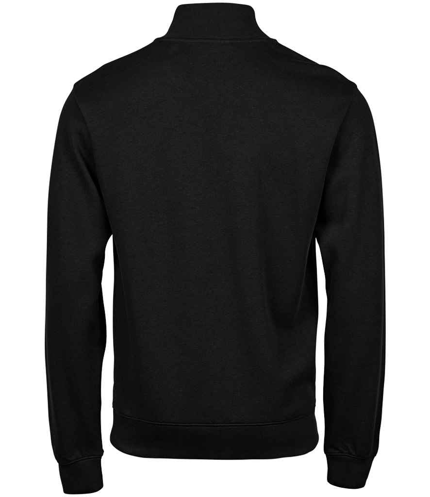 Tee Jays Ribbed Interlock Half Zip Sweatshirt (T5506)