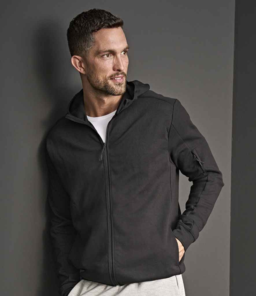 Tee Jays Athletic Hooded Full Zip Sweat Jacket (T5706)
