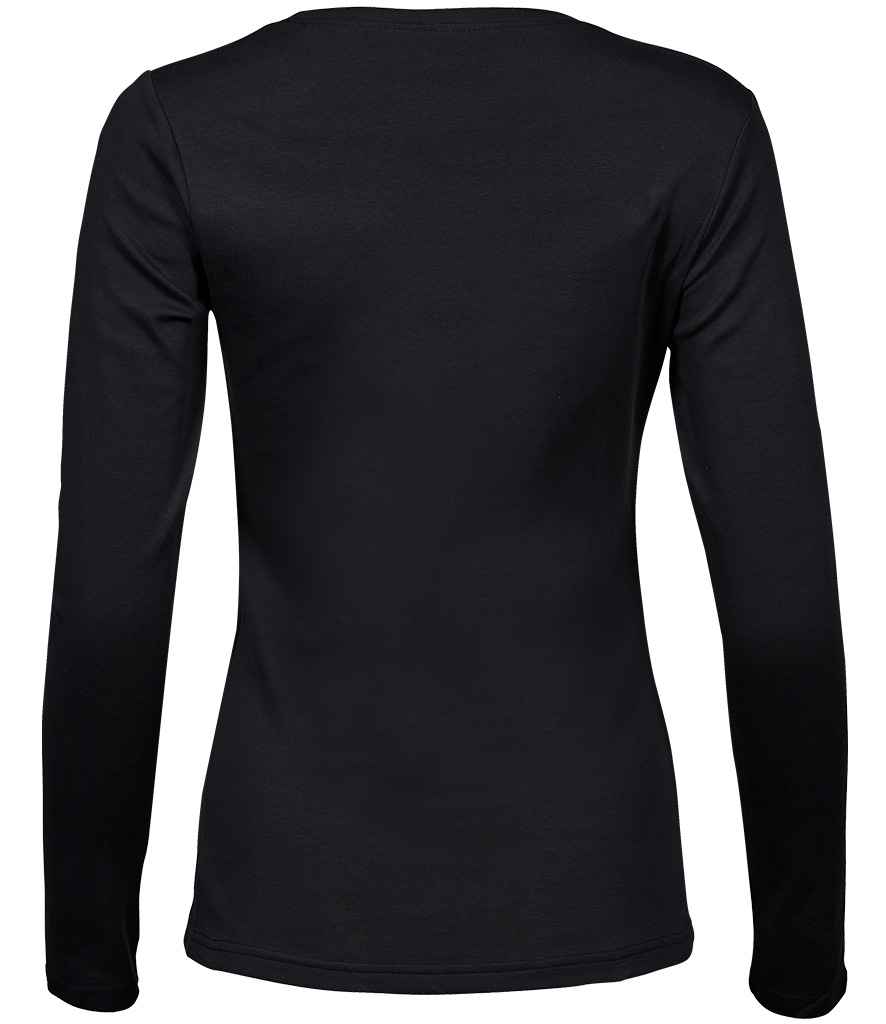 Tee Jays Ladies Long Sleeve Interlock T-Shirt (T590)