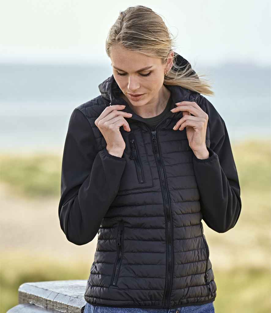Tee Jays Ladies Crossover Hooded Jacket (T9629)