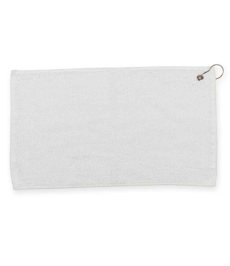 Towel City Luxury Golf Towel - White (TC13)