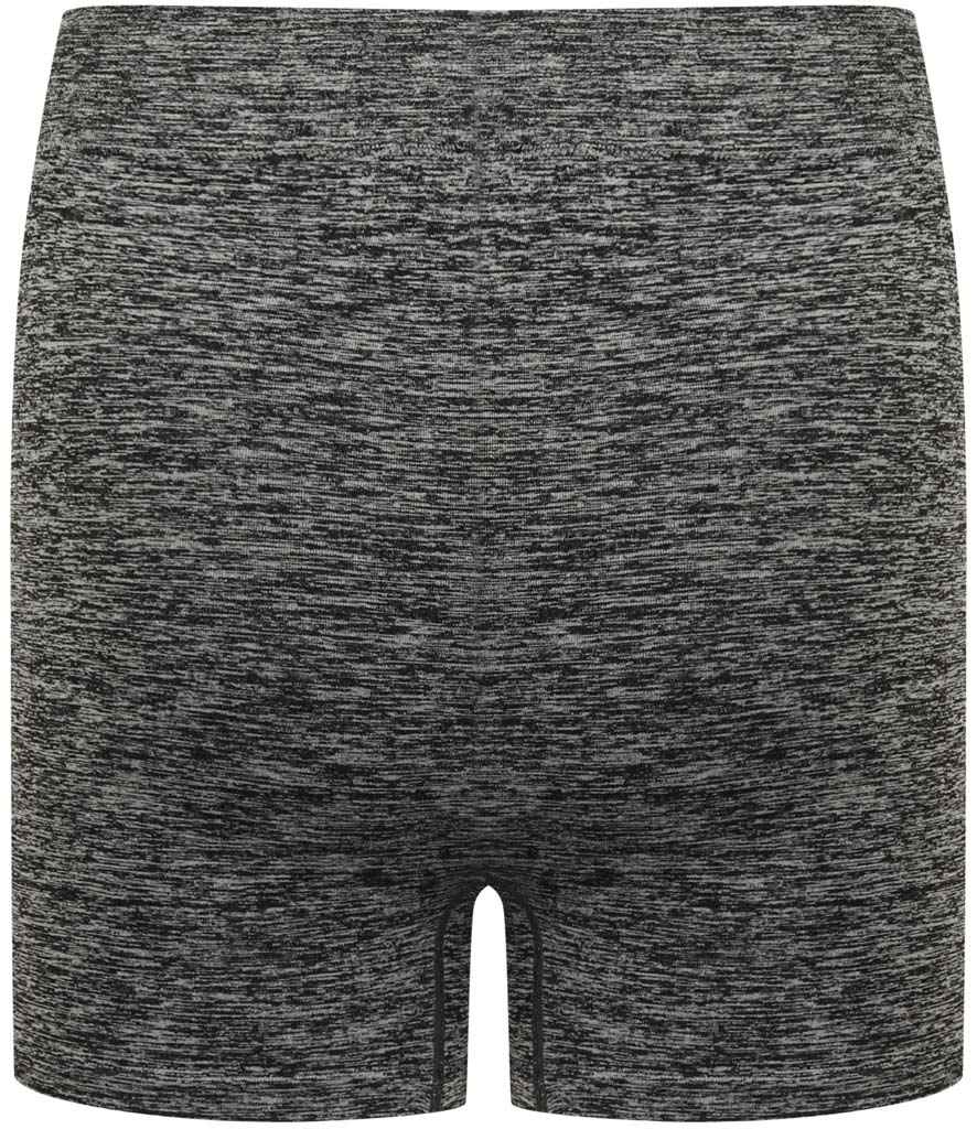 Tombo Tombo Ladies Seamless Shorts - Dark Grey Marl (TL301)