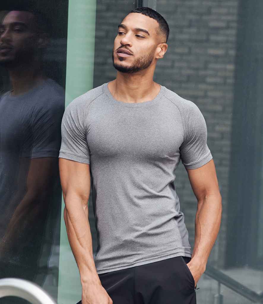 Tombo Tombo Slim Fit T-Shirt - Grey Marl/Grey (TL515)