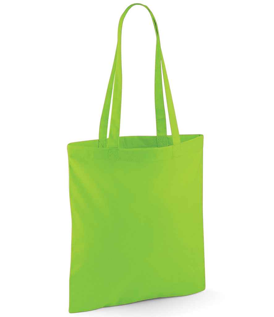 Westford Mill Bag For Life - Long Handles - Lime Green (W101)
