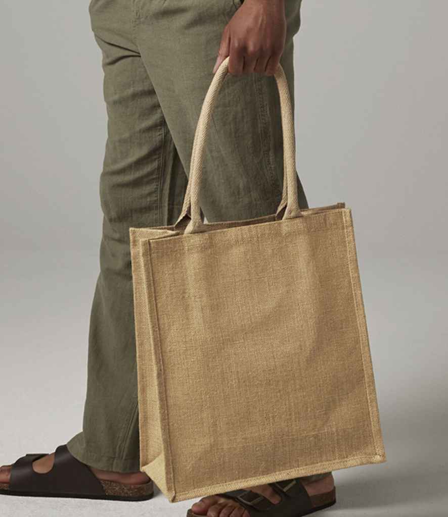 Westford Mill Jute Boutique Shopper - Natural (W409)