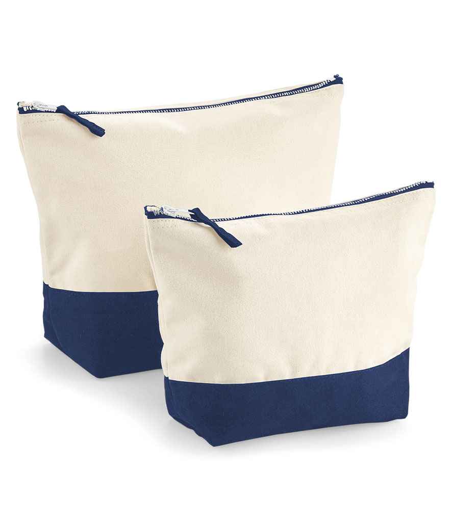 Westford Mill Dipped Base Accessory Bag - Natural/Navy (W544)