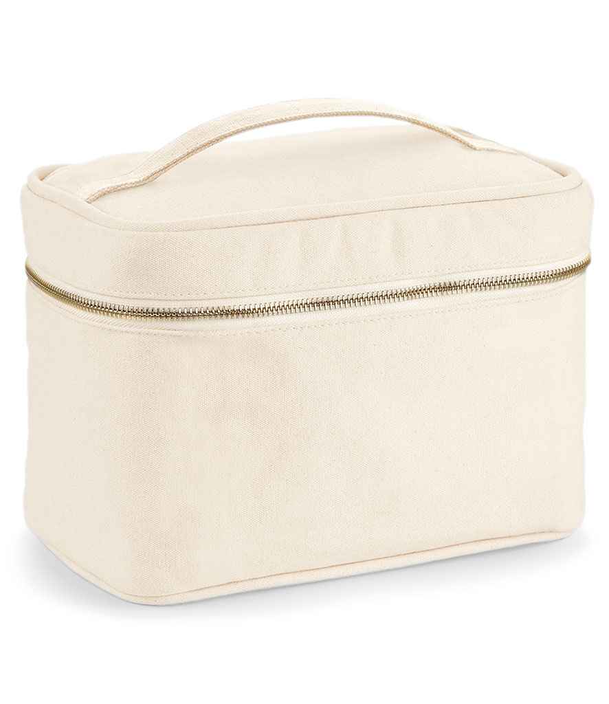 Westford Mill Canvas Vanity Case - Natural (W558)