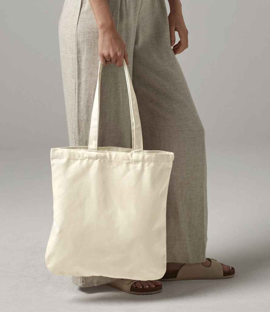 Westford Mill EarthAware® Organic Spring Tote Bag - Natural (W821)