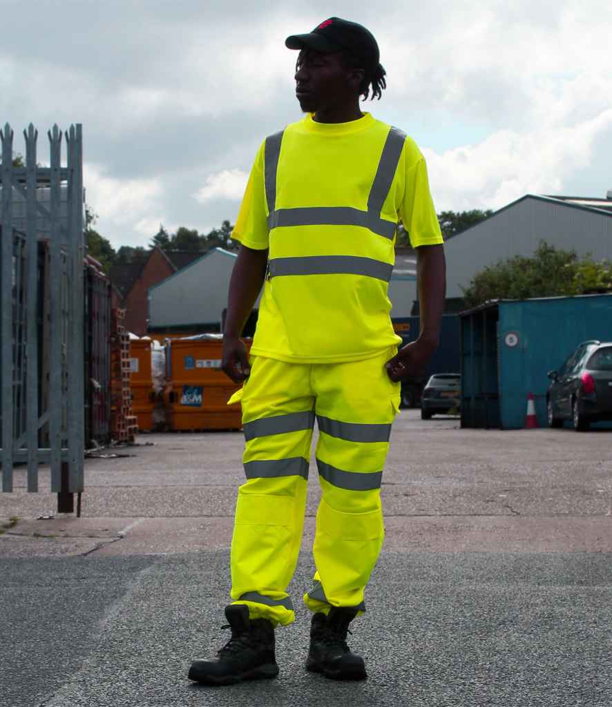 Warrior Warrior Hi-Vis T-Shirt - Fluorescent Yellow (WR009)