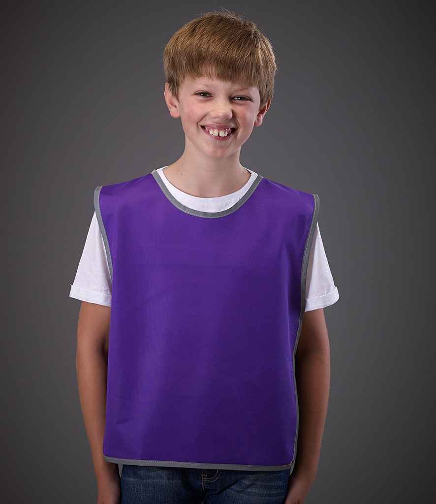 Yoko Hi-Vis Reflective Border Tabard - Purple (YK100)