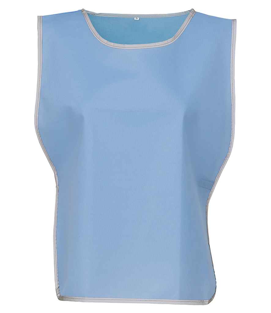Yoko Hi-Vis Reflective Border Tabard - Sky Blue (YK100)