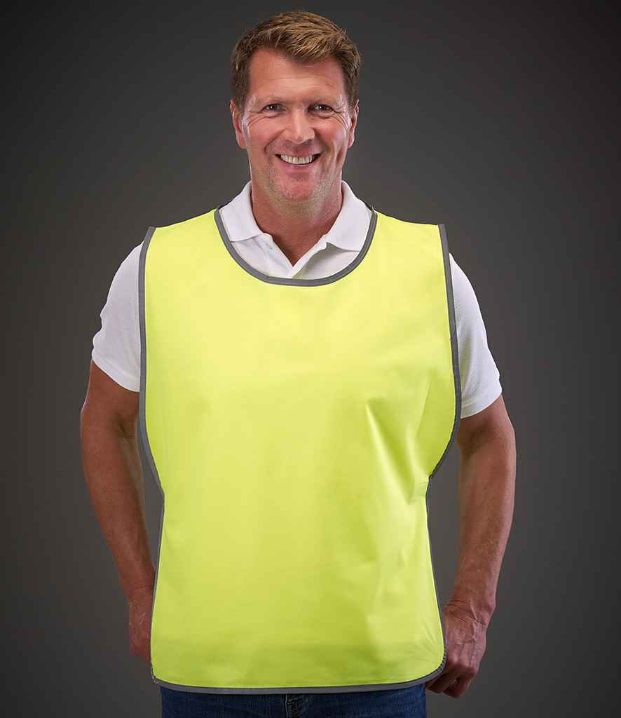 Yoko Hi-Vis Reflective Border Tabard - Yellow (YK100)