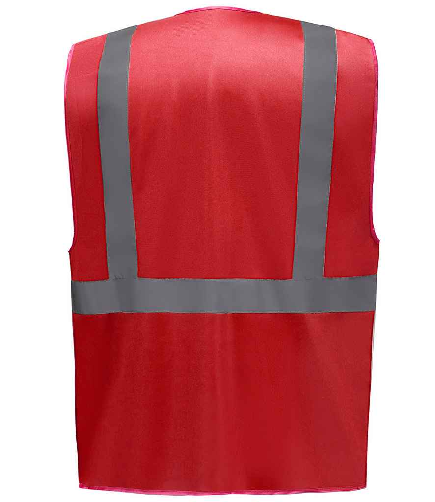 Yoko Executive Waistcoat - Red (YK103)