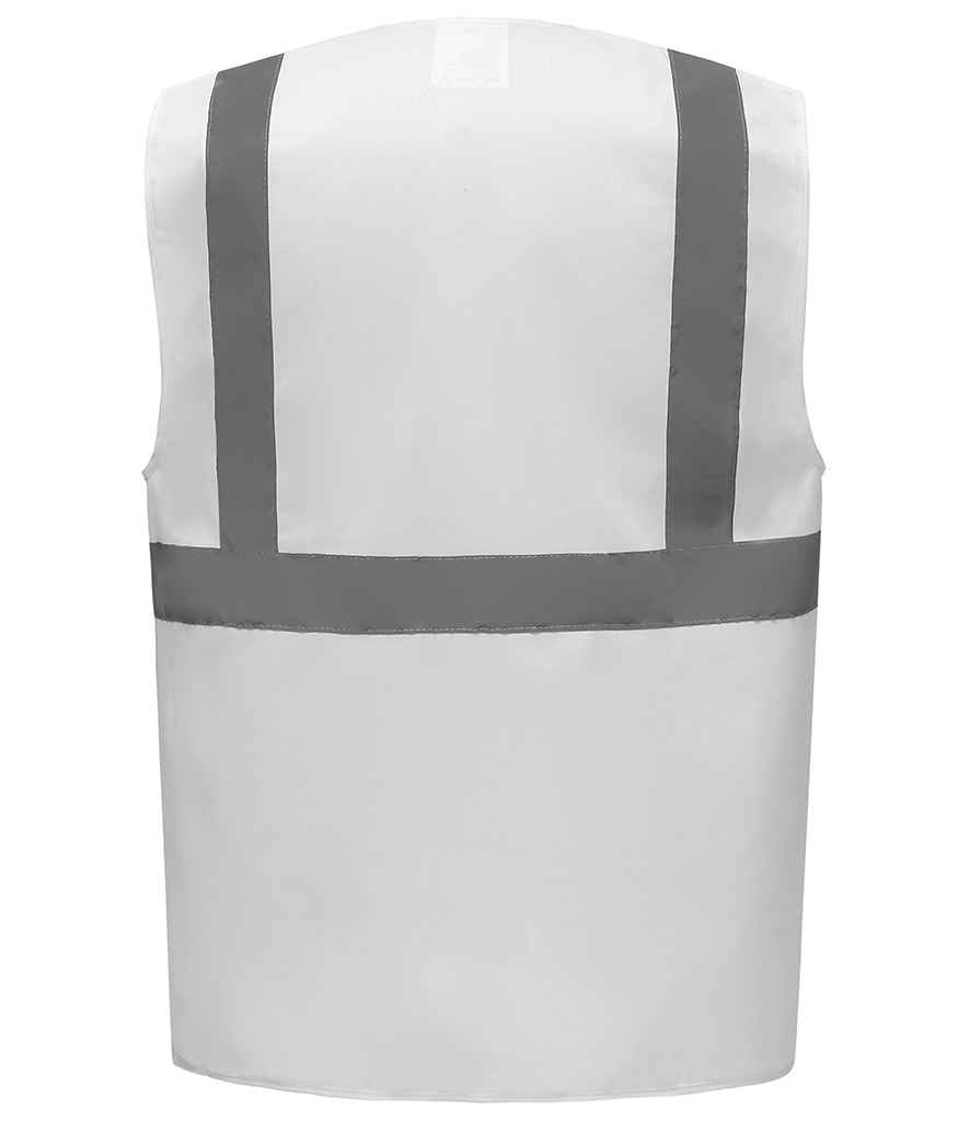 Yoko Executive Waistcoat - White (YK103)