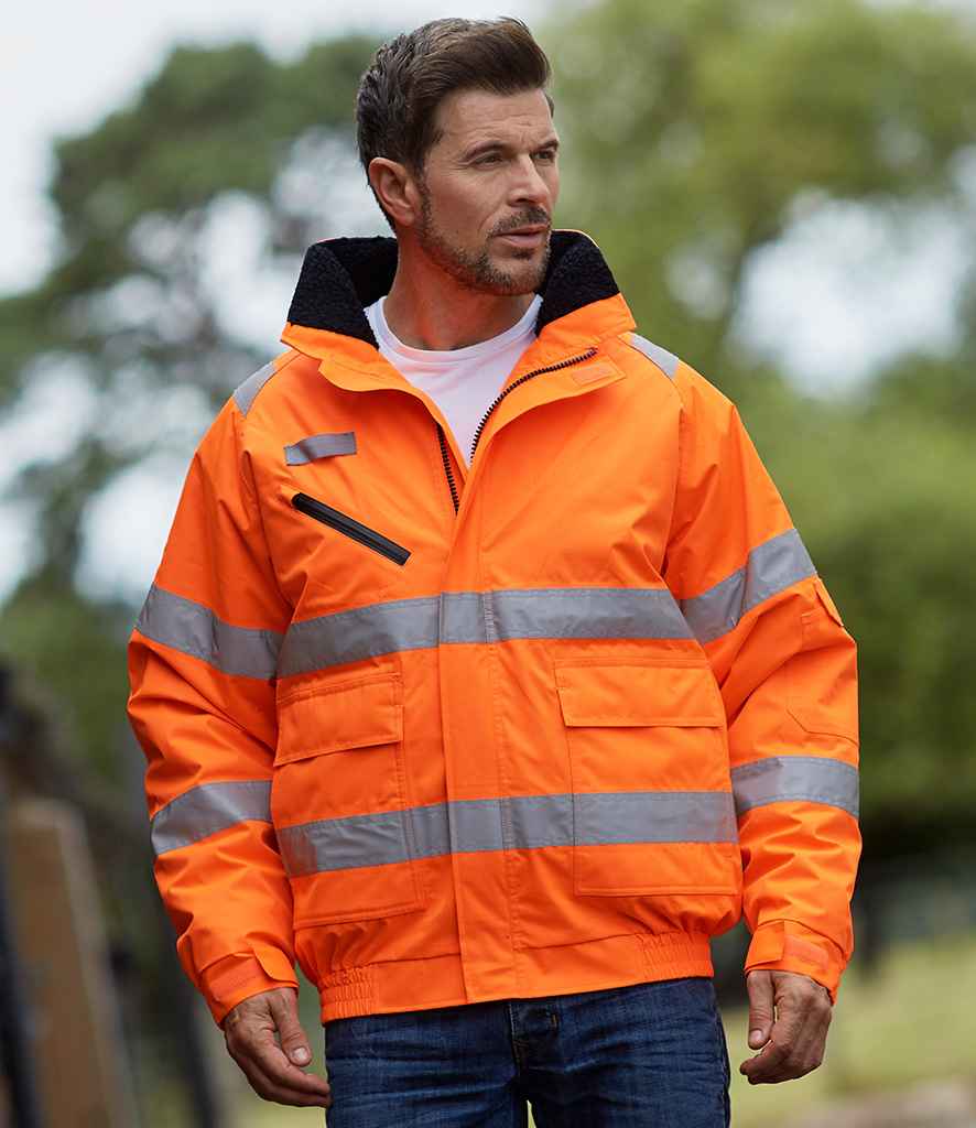 Yoko Fontaine Flight Jacket - Orange (YK213)