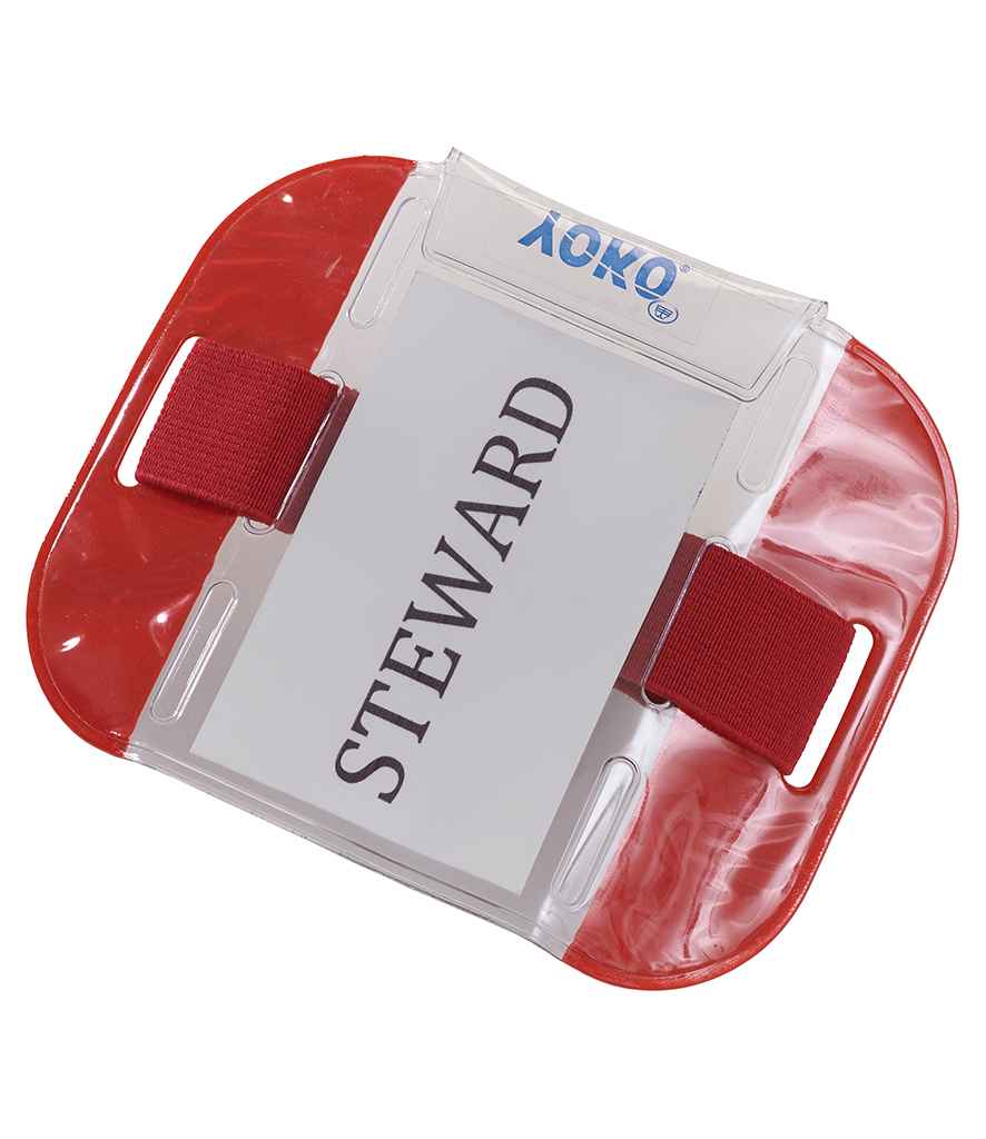 Yoko ID Arm Band - Red (YK401)