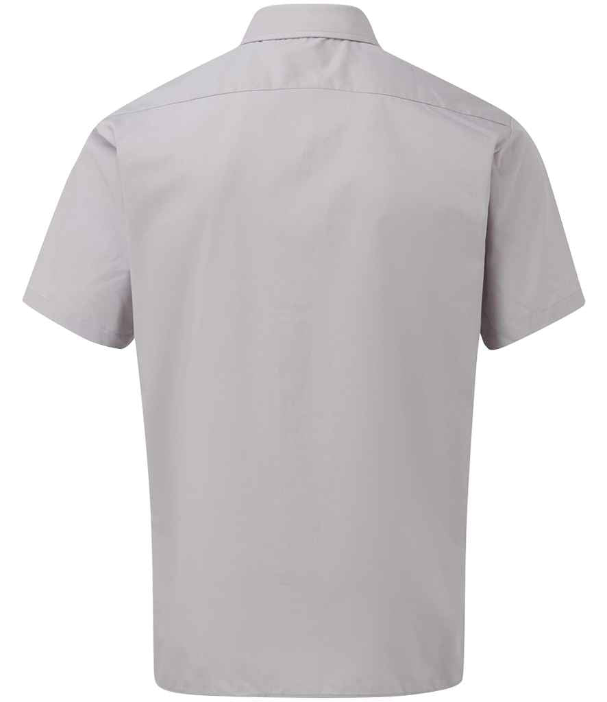 Premier Short Sleeve Poplin Shirt - BACK