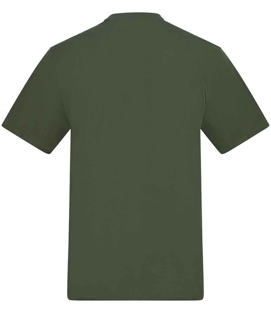 AWDis Unisex 180 T-Shirt - Earthy Green (AT002) - back