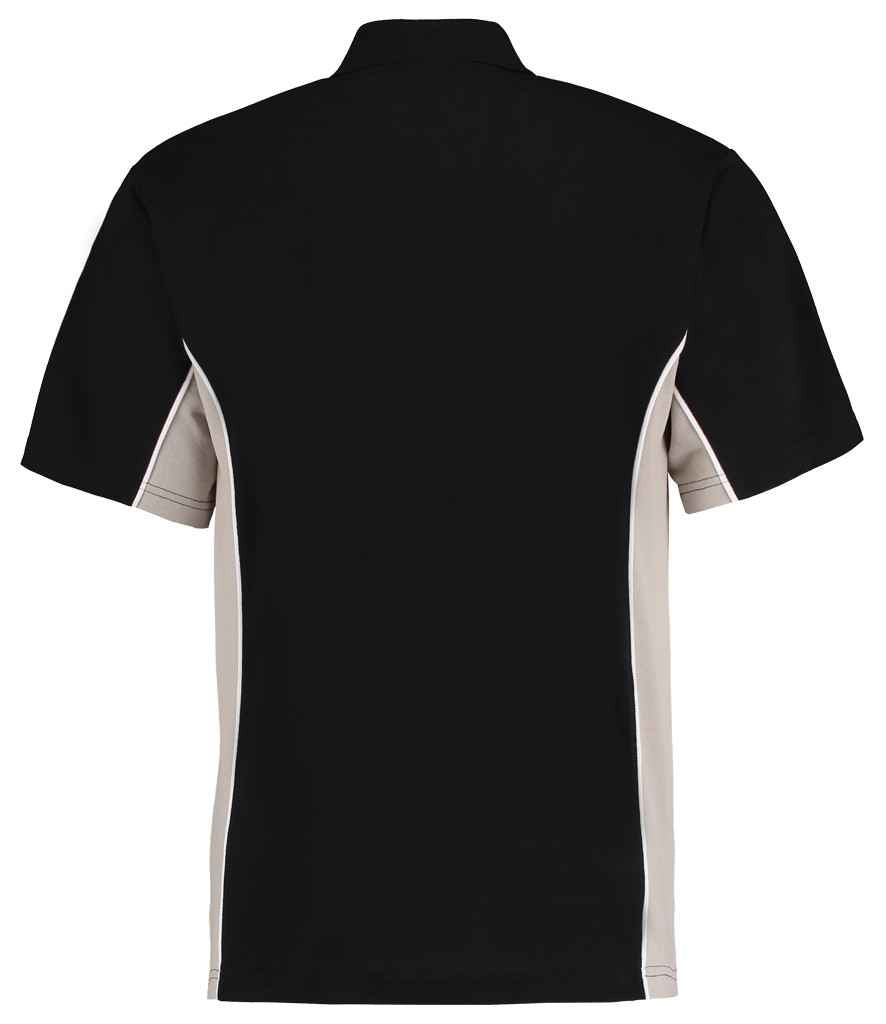 Kustom Kit Track Poly/Cotton Piqué Polo Shirt - BACK