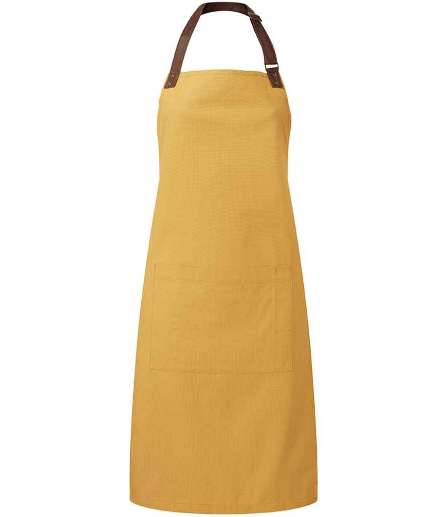 Premier Annex Oxford Bib Apron - FRONT