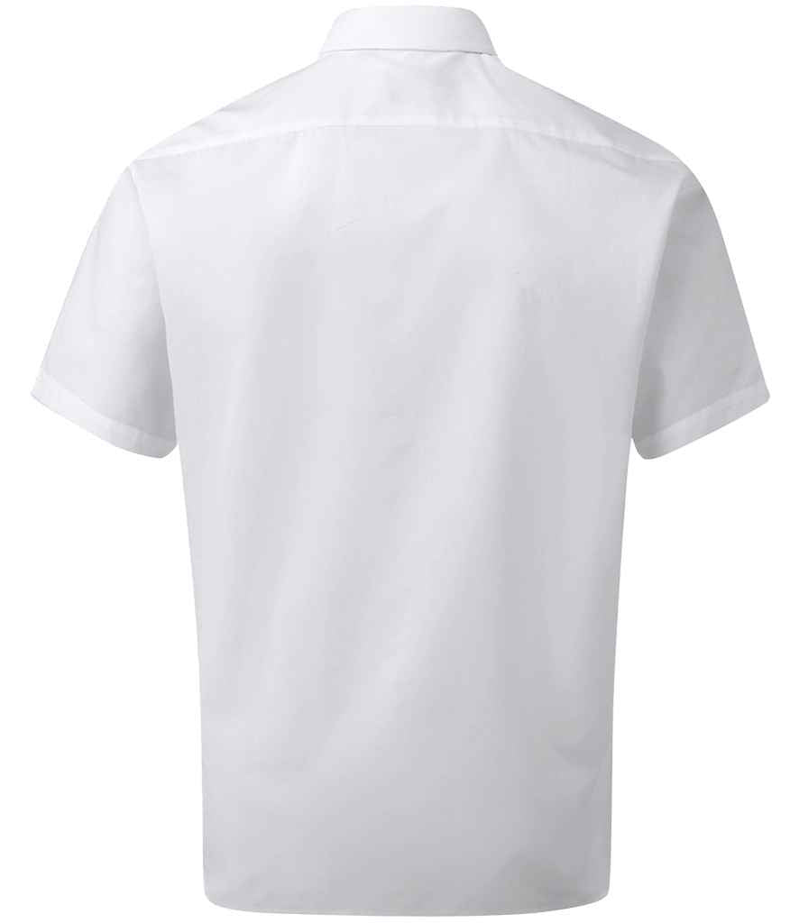 Premier Short Sleeve Poplin Shirt - BACK