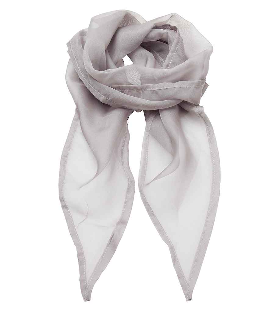 Premier 'Colours' Chiffon Scarf - FRONT
