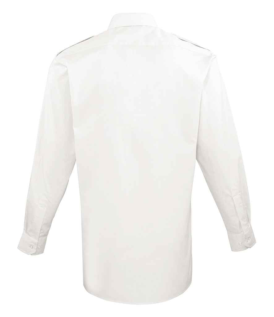 Premier Long Sleeve Pilot Shirt - BACK