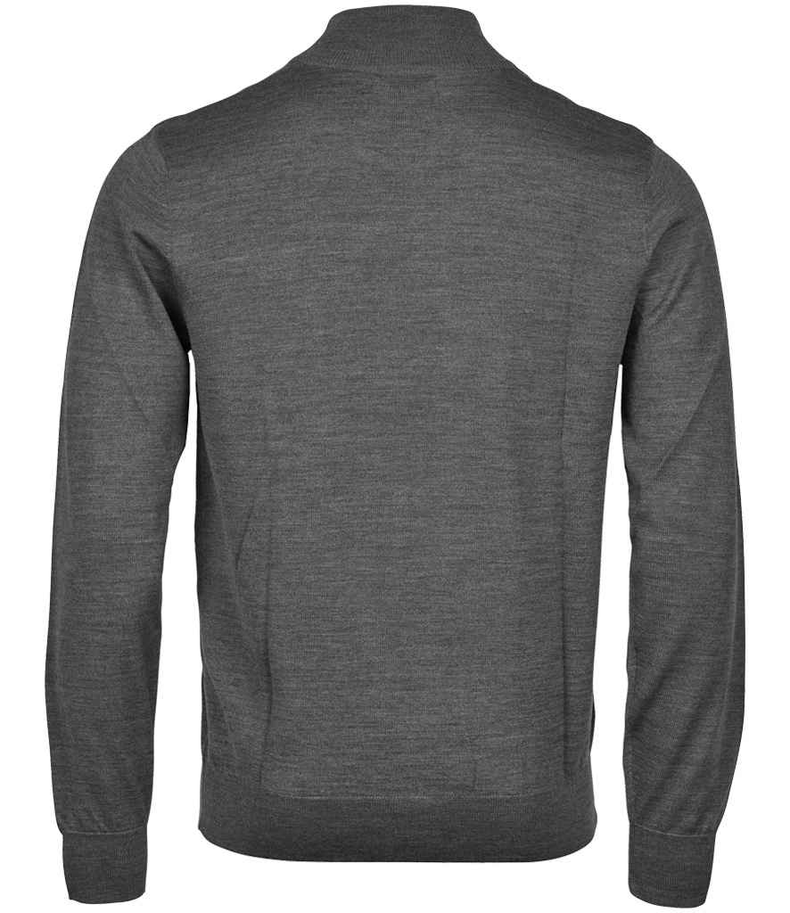 Tee Jays Half Zip Sweater - BACK