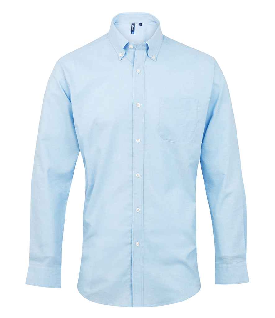 Premier Signature Long Sleeve Oxford Shirt - FRONT