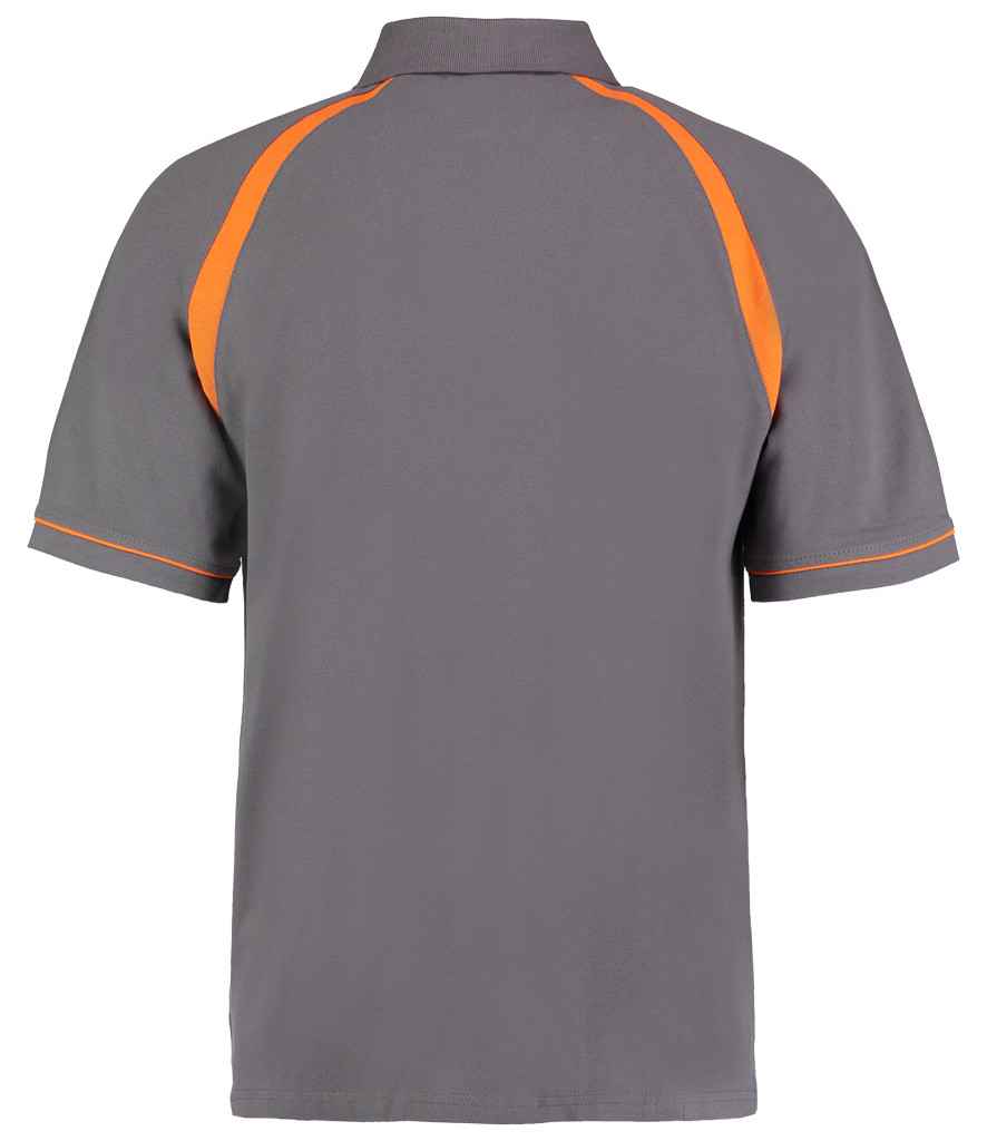 Kustom Kit Oak Hill Cotton Piqué Polo Shirt - BACK