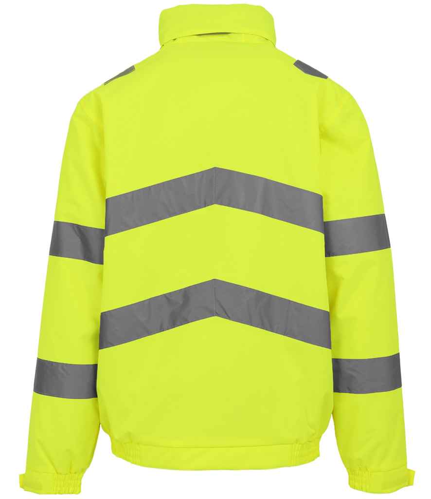 Regatta High Visibility Pro Contract Dover Jacket - BACK