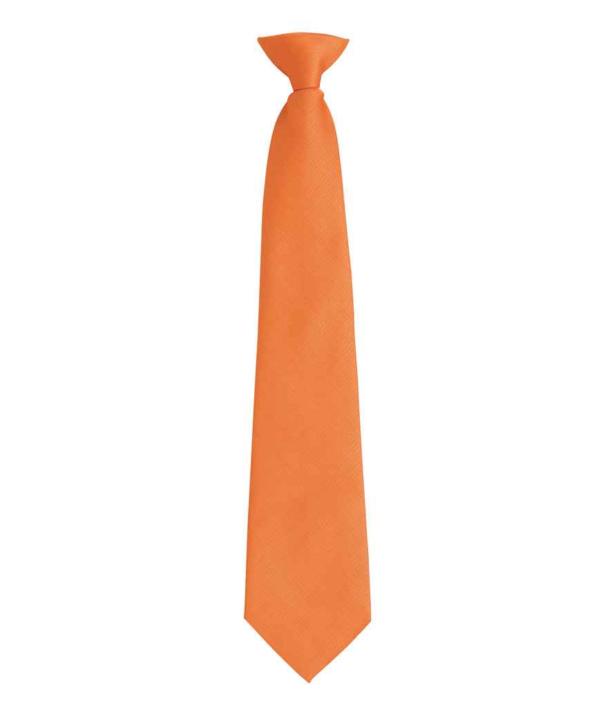 Premier 'Colours' Fashion Clip Tie (PR785) - FRONT