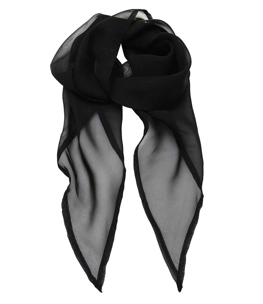 Premier 'Colours' Chiffon Scarf - FRONT