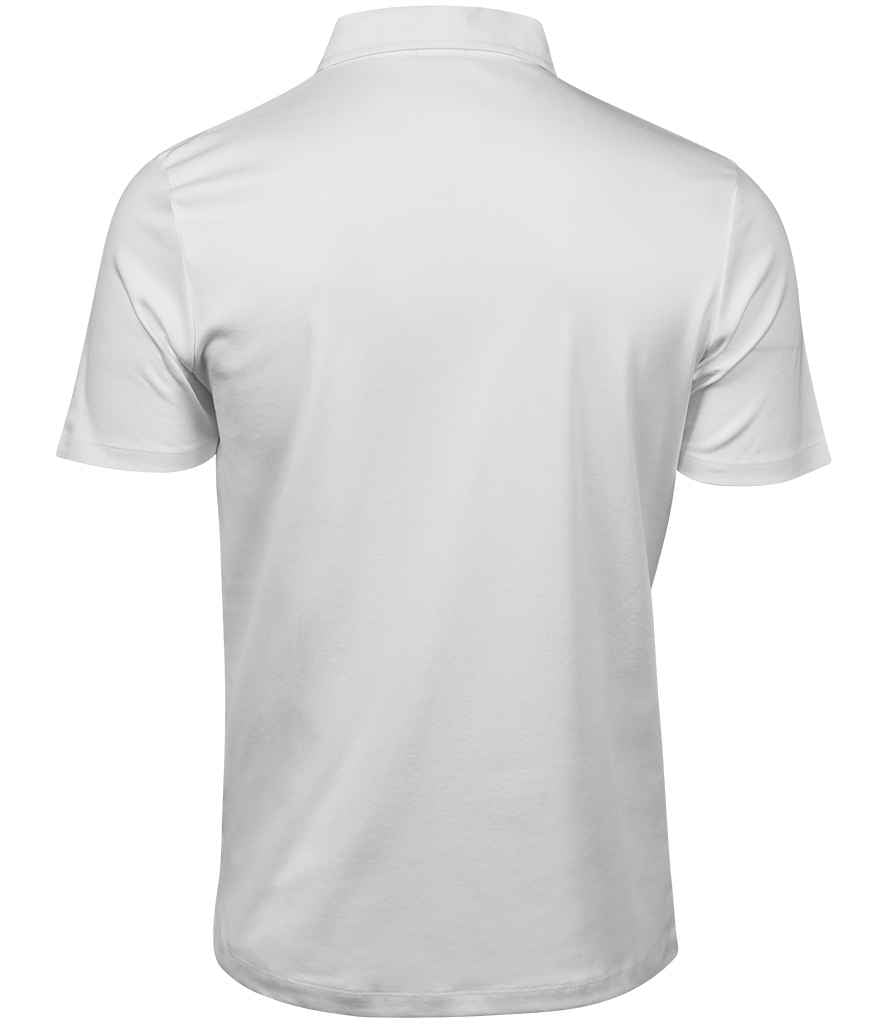 Tee Jays Pima Cotton Interlock Polo Shirt - BACK