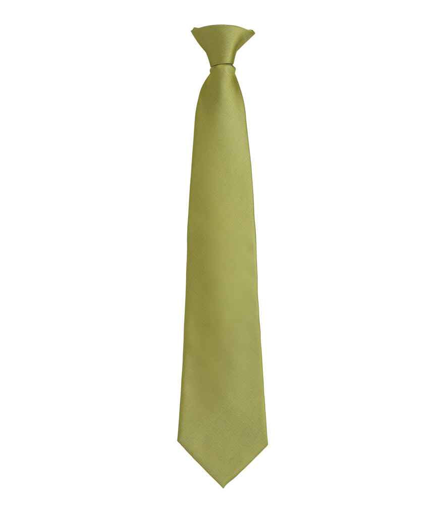 Premier 'Colours' Fashion Clip Tie (PR785) - FRONT