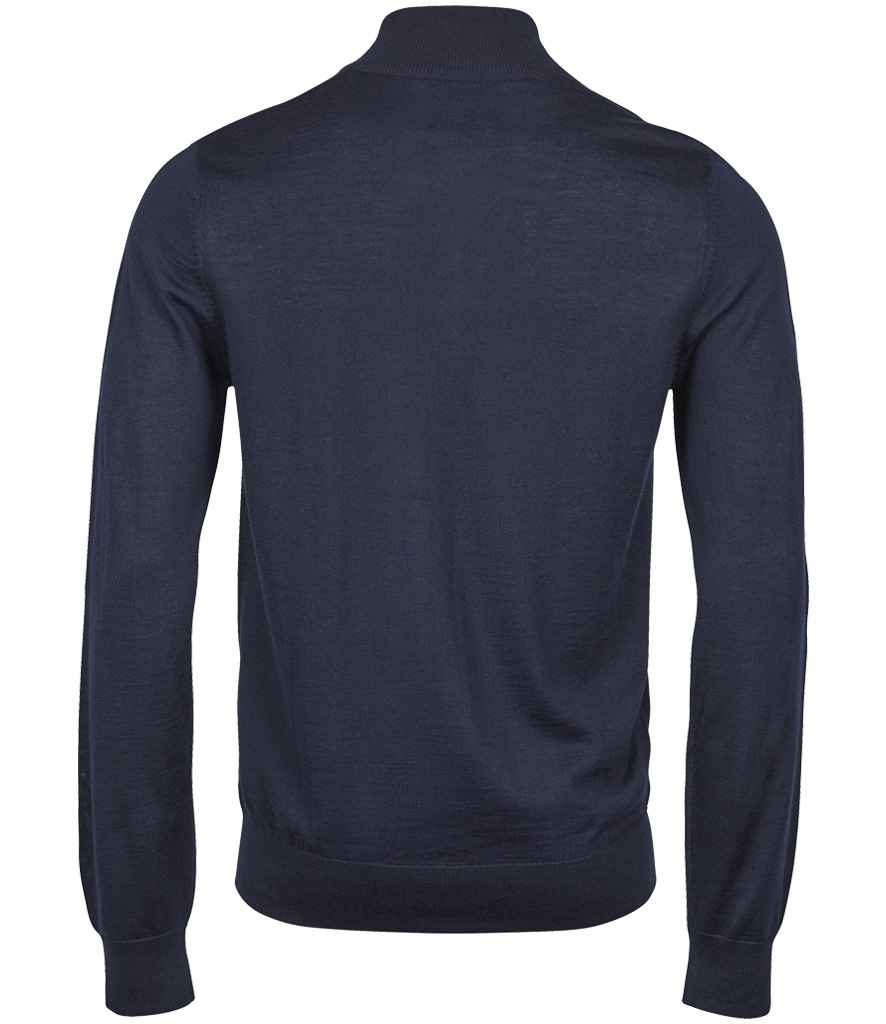 Tee Jays Half Zip Sweater - BACK