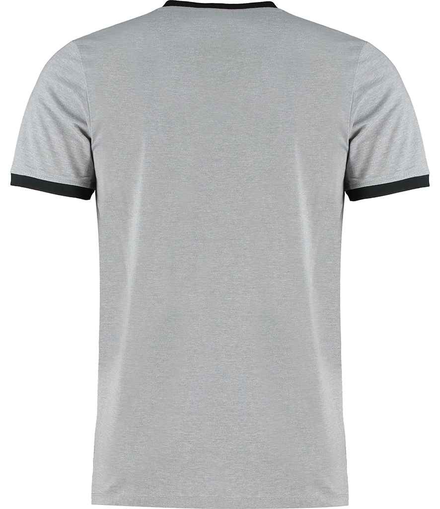 Kustom Kit Fashion Fit Ringer T-Shirt - BACK