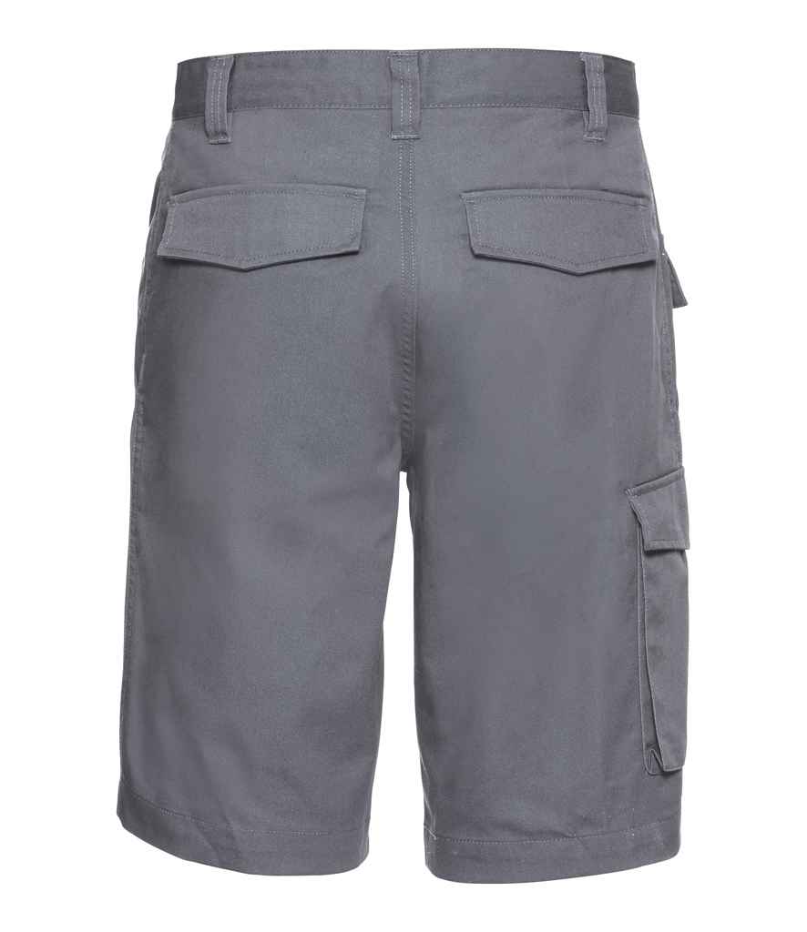 Russell Workwear Poly/Cotton Shorts - Convoy Grey (002M)