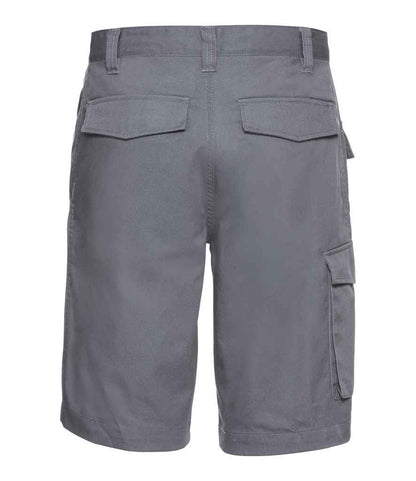 Russell Workwear Poly/Cotton Shorts - Convoy Grey (002M)