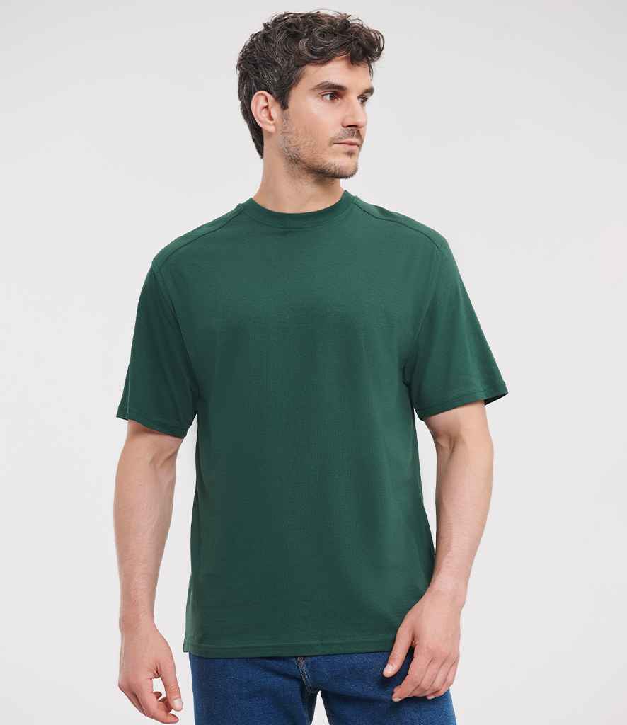 Russell Heavyweight T-Shirt - Bottle Green (010M)