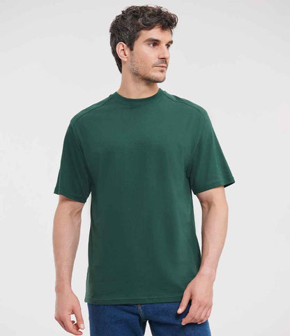 Russell Heavyweight T-Shirt - Bottle Green (010M)