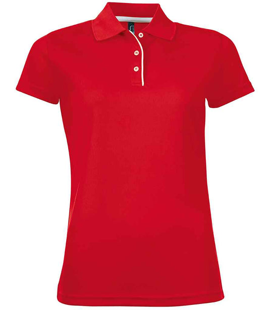 SOL'S Ladies Performer Piqué Polo Shirt (01179)