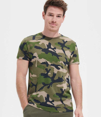 SOL'S Camo T-Shirt (01188)